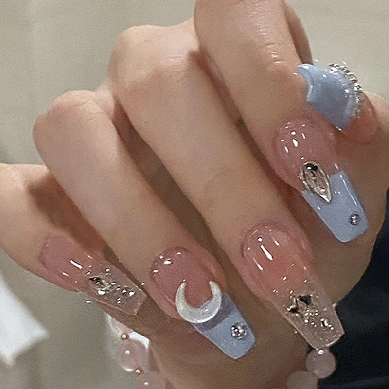 Fake Nails Stars And Moon - Novair-product name