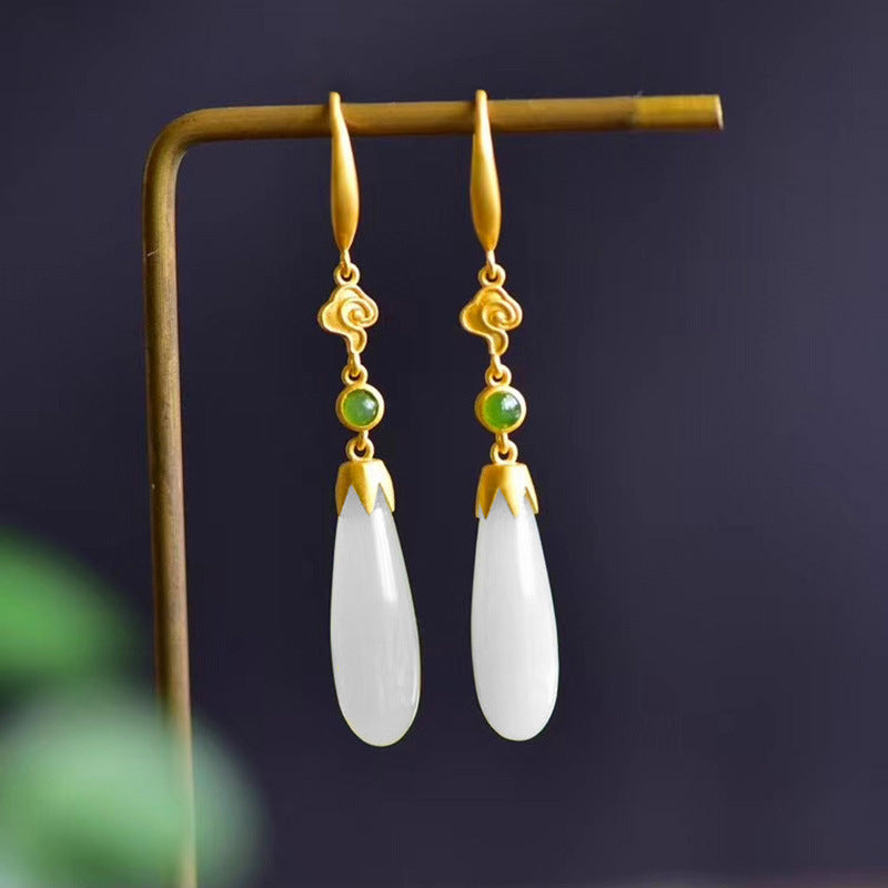 New Chinese Style Super Fairy Sweet Vintage Earrings - Novair-product name