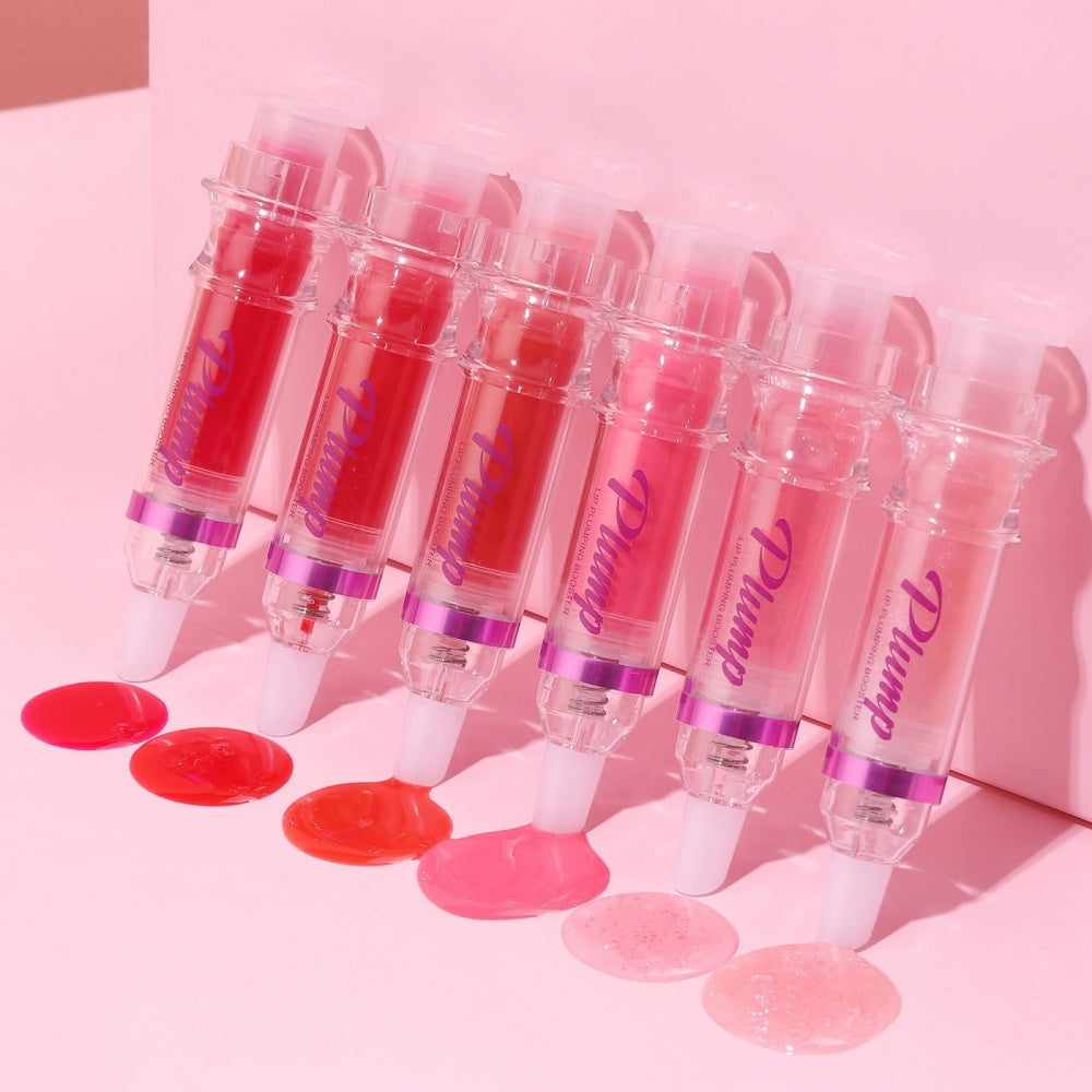 New Tube Lip Rich Lip Color Slightly Spicy Lip Honey Lip Glass Mirror Face Lip Mirror Liquid Lipstick - Novair-product name