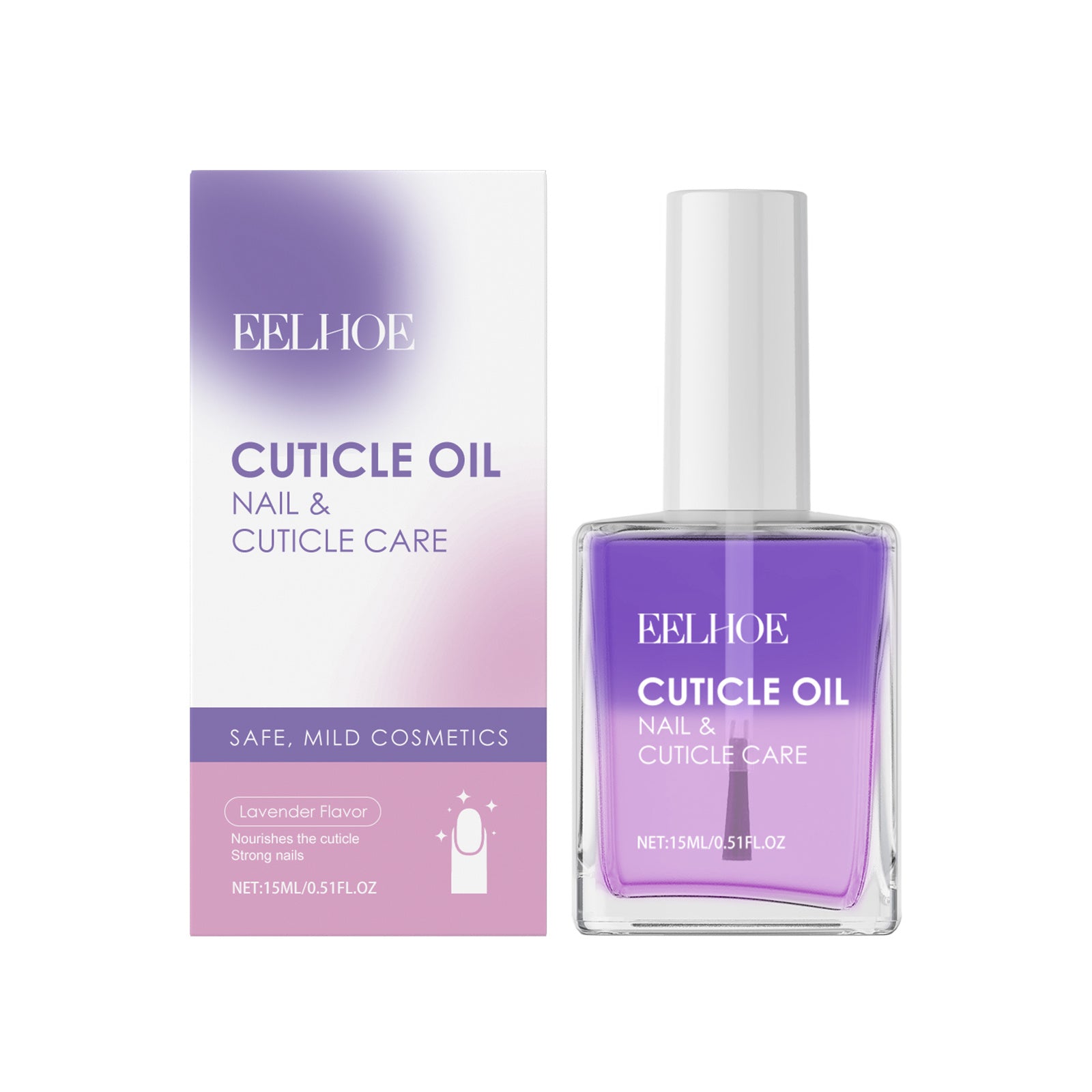 EELHOE Double-Layer Nail Cuticle Oil For Nail Cuticle Repair, Moisturizing And Softening Nail Surface Care Oil - Novair-product name