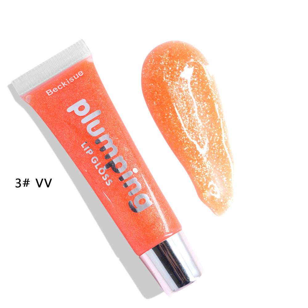 Wet Cherry Gloss Plumping Lip gloss Lip Plumper Makeup Big Lip Gloss Moisturizer Plump Volume Shiny Vitamin E Mineral Oil - Novair-product name