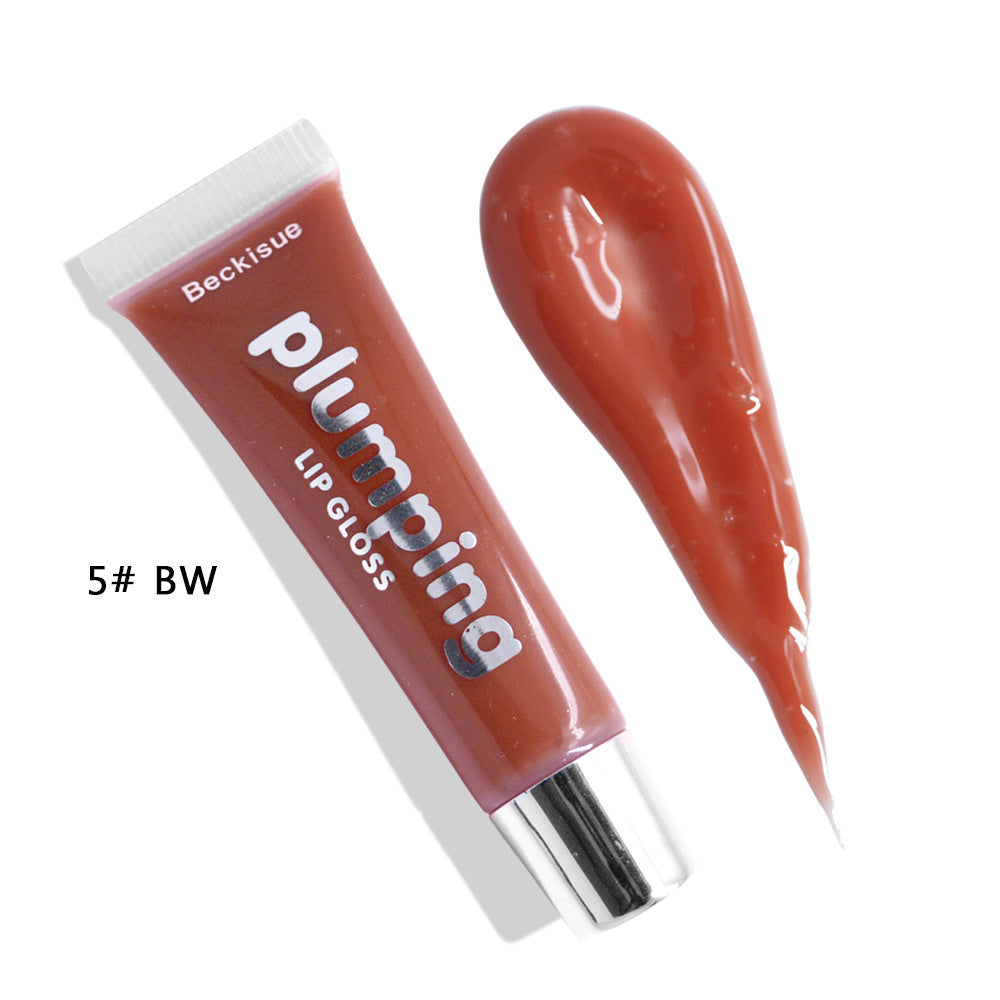 Wet Cherry Gloss Plumping Lip gloss Lip Plumper Makeup Big Lip Gloss Moisturizer Plump Volume Shiny Vitamin E Mineral Oil - Novair-product name