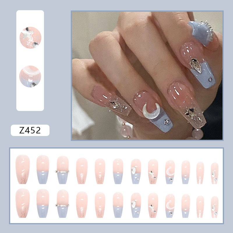 Fake Nails Stars And Moon - Novair-product name