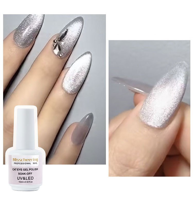 Stone Cat's Eye Gel Smoothie Wide Nail Polish - Novair-product name