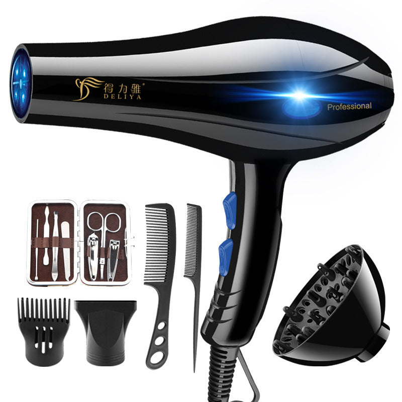 Home Hairdressing High-Power Blue Light Negative Ion Hair Dryer - Novair-product name