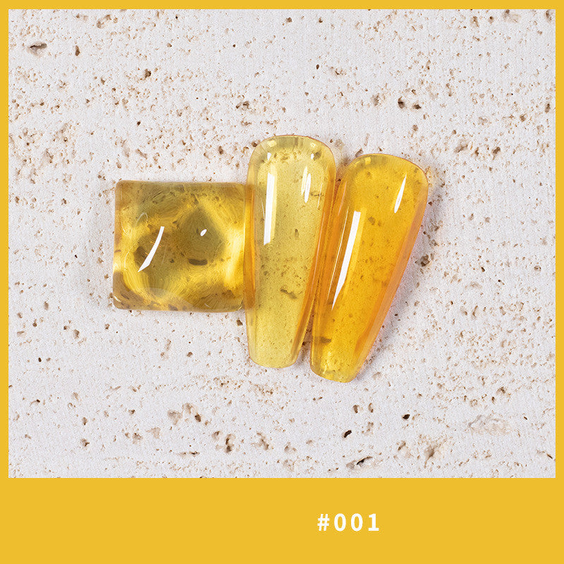 9 Colors Amber Set UV Gel Nail Polish Ice Penetration Soak Off Shining - Novair-product name