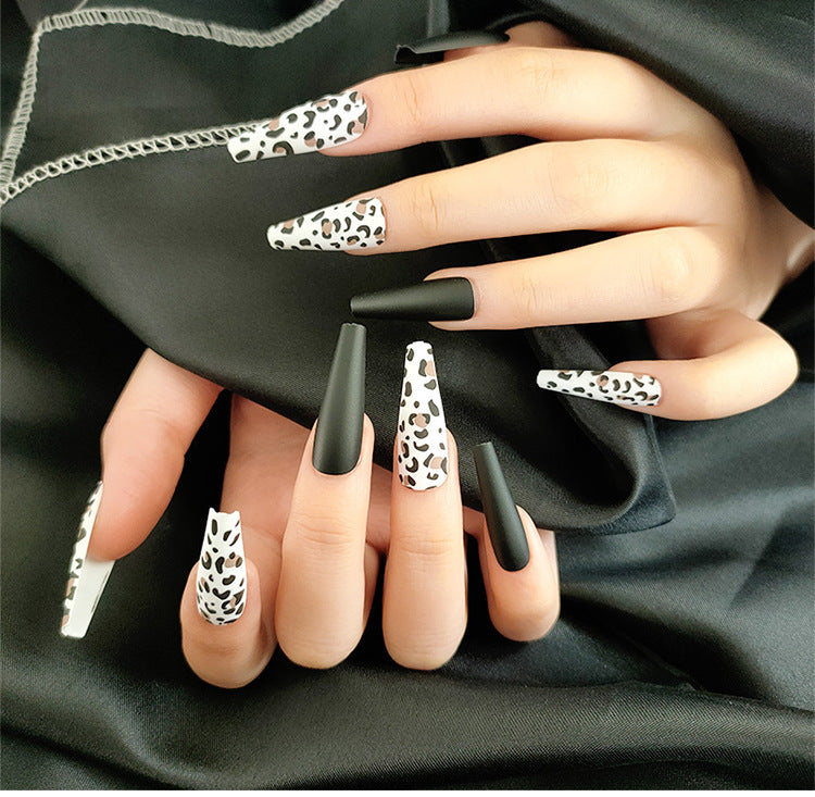 Long Ballet Nails With Flat And Pointed Water Droplets - Novair-product name