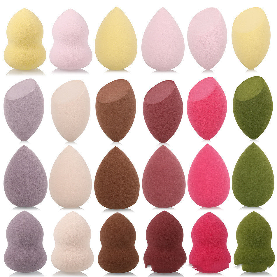 Gourd Powder Puff, Smooth Woman Makeup Foundation, Makeup Egg Sponge Cosmetic Tool And Accessories, Water Drop Shape. - Novair-product name