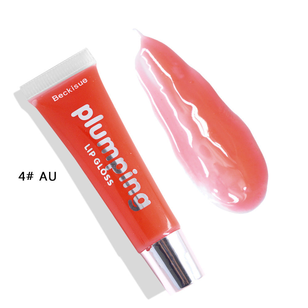 Wet Cherry Gloss Plumping Lip gloss Lip Plumper Makeup Big Lip Gloss Moisturizer Plump Volume Shiny Vitamin E Mineral Oil - Novair-product name