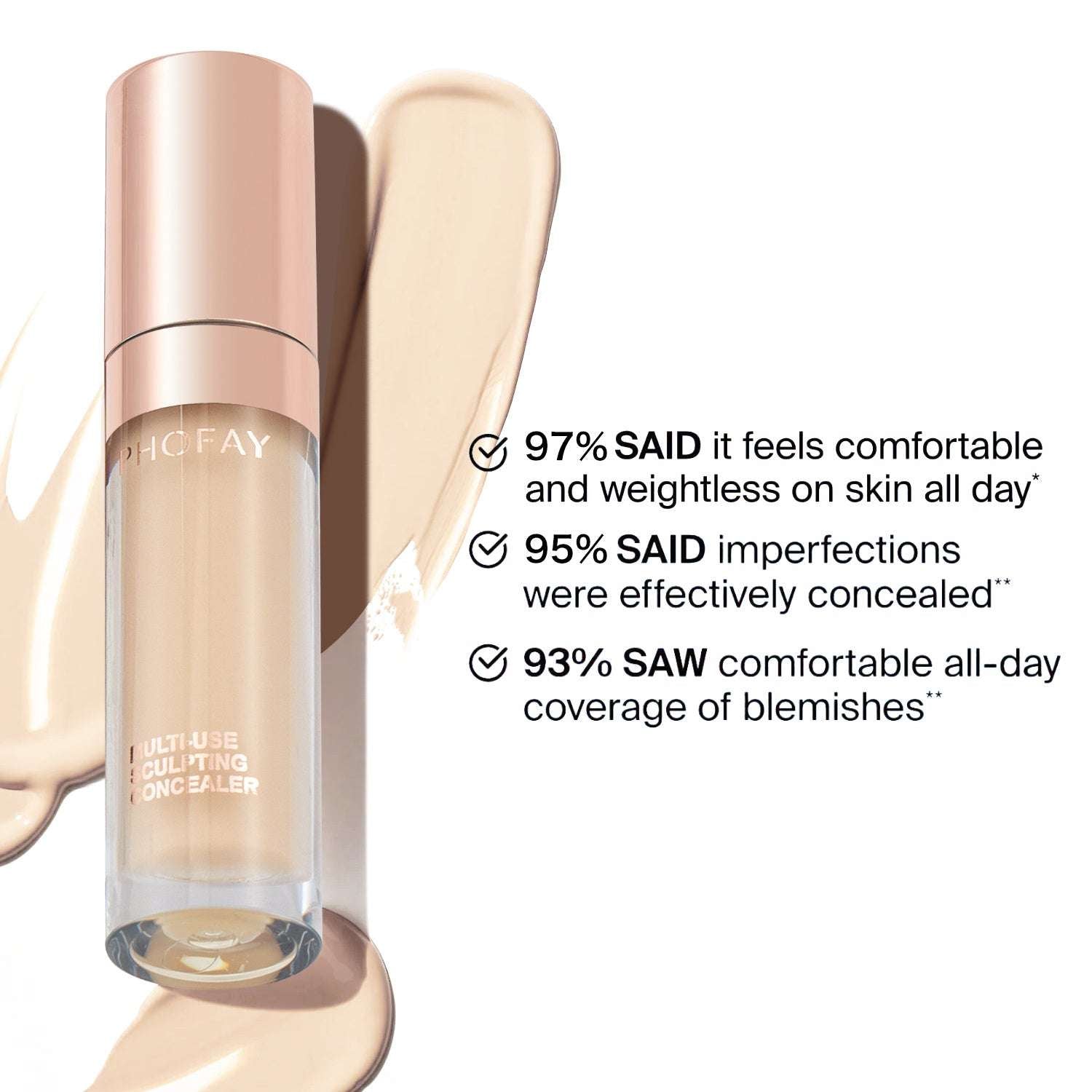 PHOFAY Super Coverage Concealer - Novair-product name