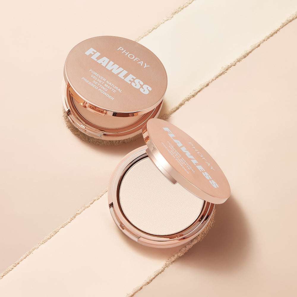 PHOFAY Matte Setting Pressed Powder - Novair-product name