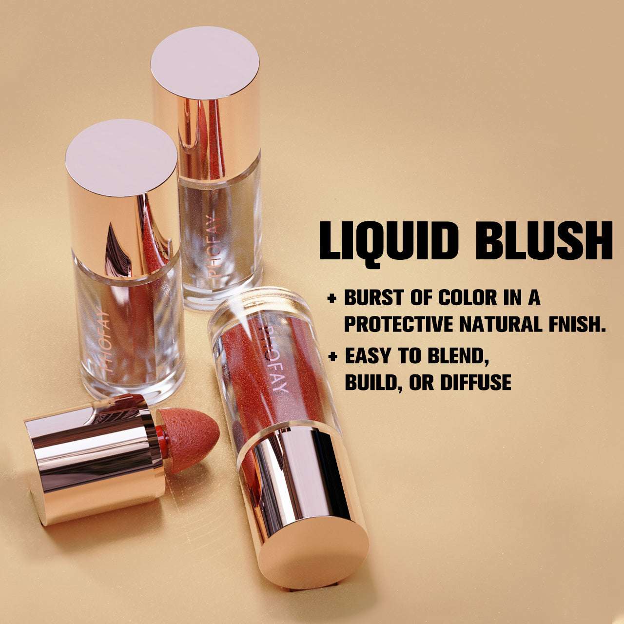 PHOFAY Mousse Liquid Blush - Novair-product name