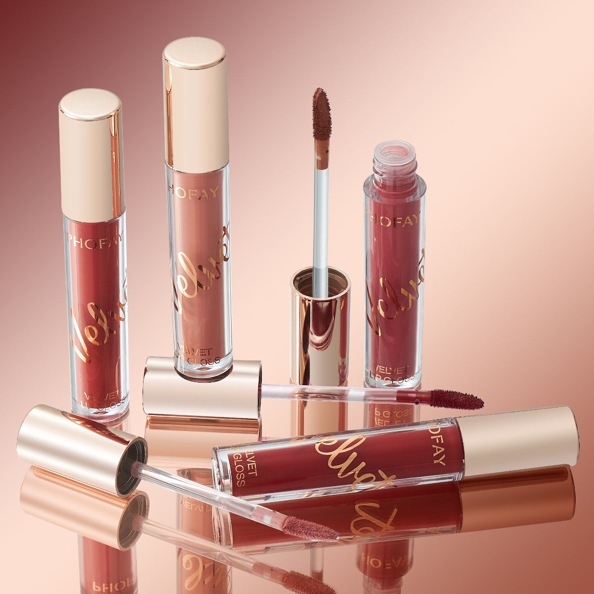 PHOFAY Velvet Lip Gloss - Novair-product name
