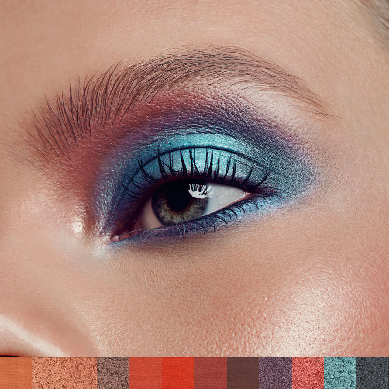 PHOFAY 12 Color Eyeshadow Palette - Novair-product name