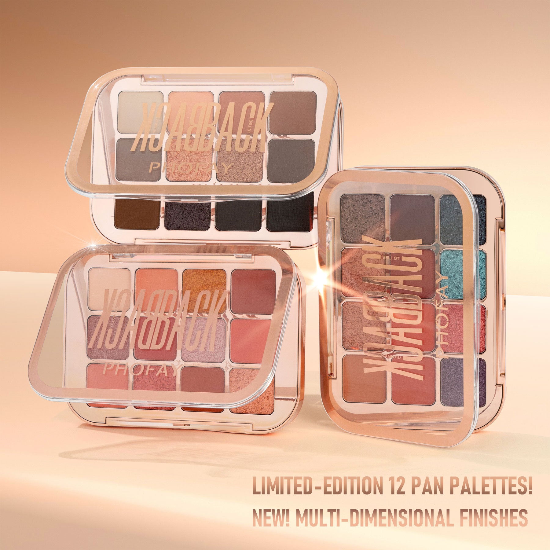 PHOFAY 12 Color Eyeshadow Palette - Novair-product name