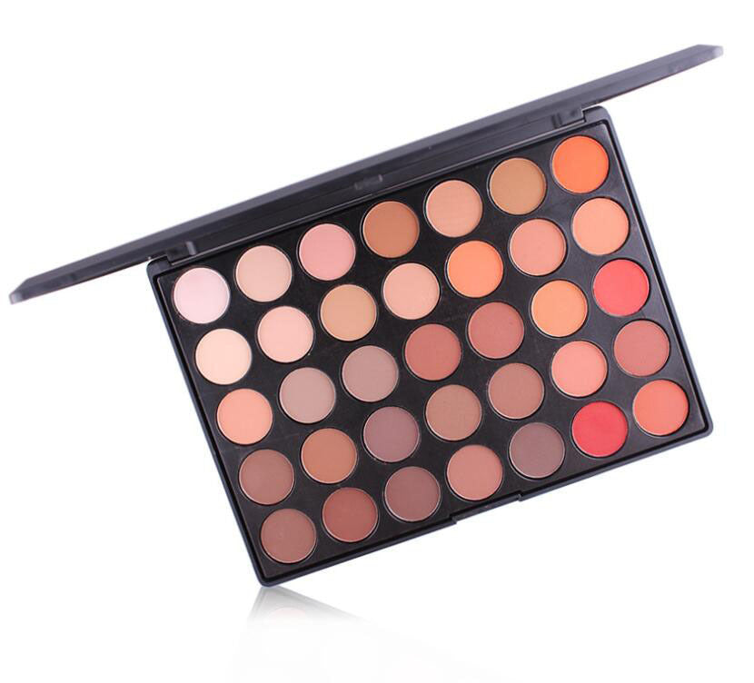 New 35 Colors of Shimmer Matte Shadow Eyeshadow Palette - The Palette B - Novair-product name
