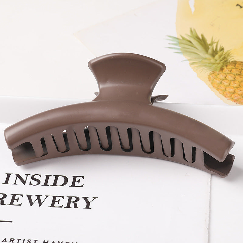 New Claw Clip For Women Tough Colorful Plastic Hair Claws Large Size Hair Clamps Hair Accessories