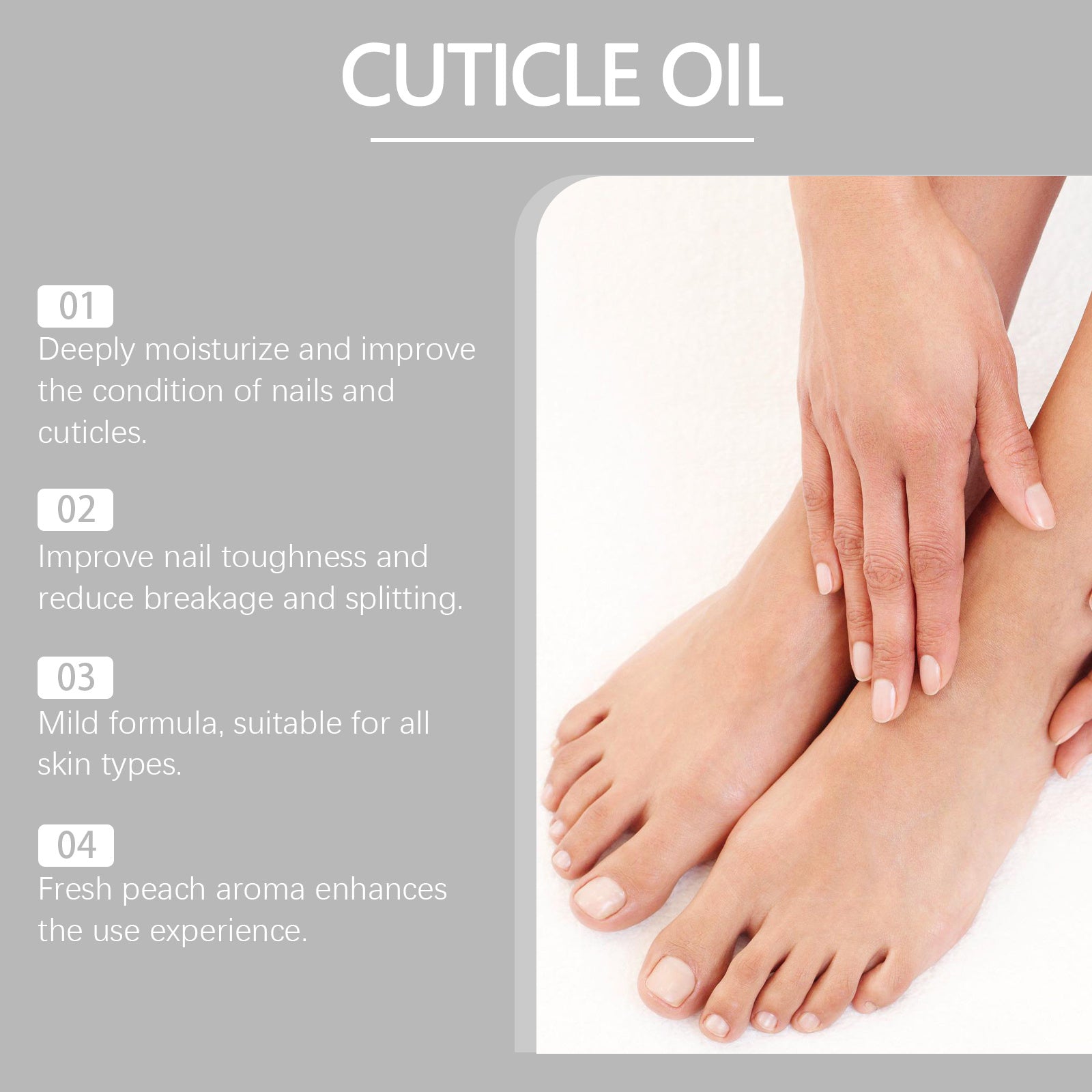 EELHOE Double-Layer Nail Cuticle Oil For Nail Cuticle Repair, Moisturizing And Softening Nail Surface Care Oil - Novair-product name