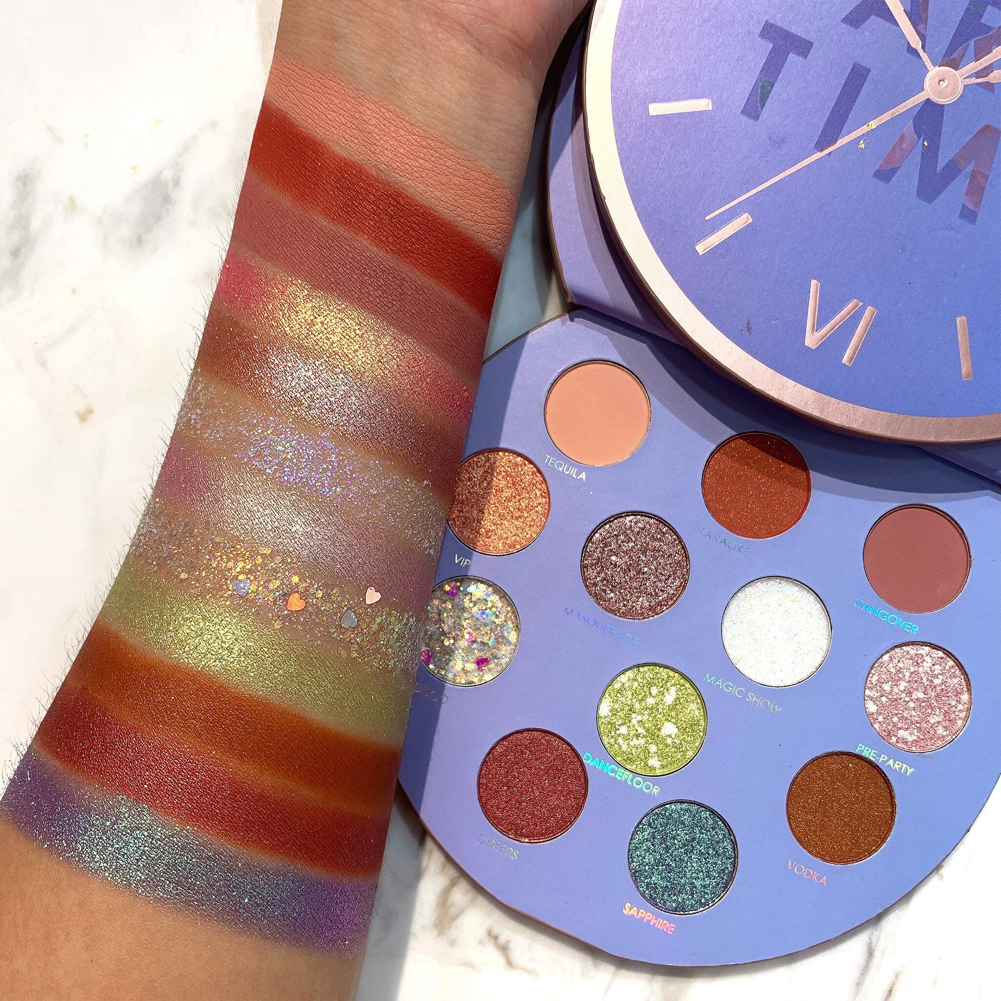 Time Eyeshadow Palette 12 Color Eyeshadow - Novair-product name