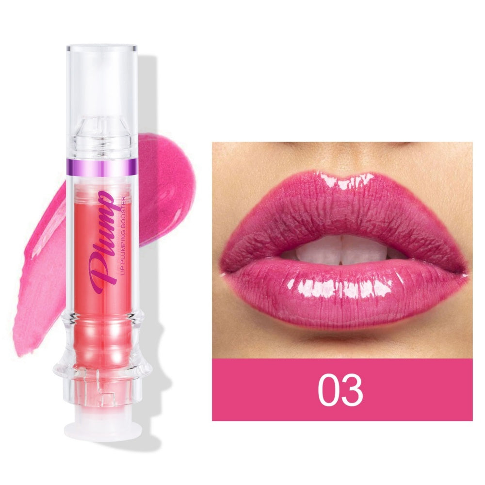 New Tube Lip Rich Lip Color Slightly Spicy Lip Honey Lip Glass Mirror Face Lip Mirror Liquid Lipstick - Novair-product name