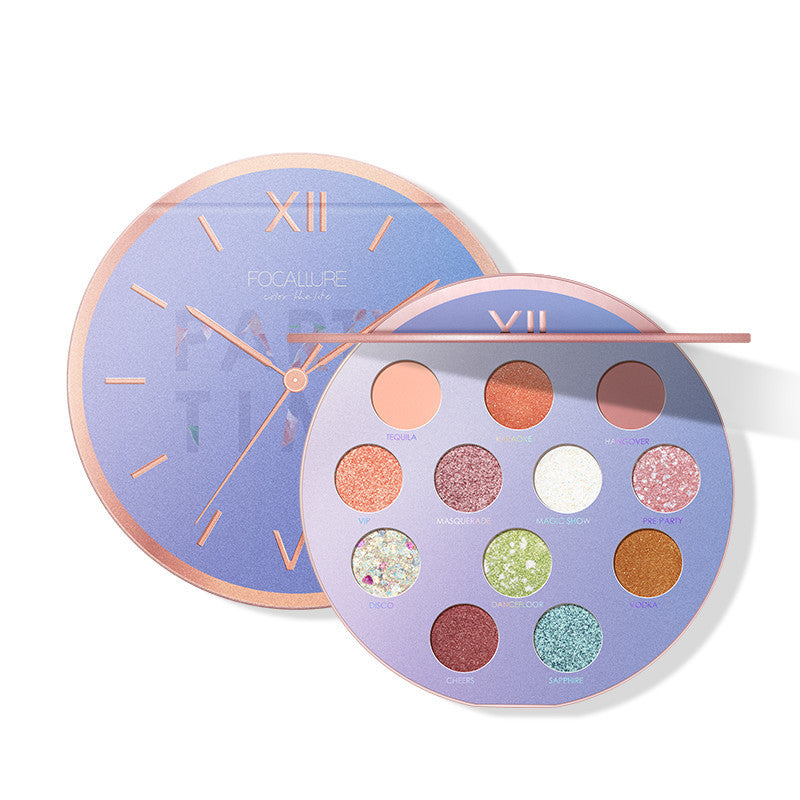 Time Eyeshadow Palette 12 Color Eyeshadow - Novair-product name