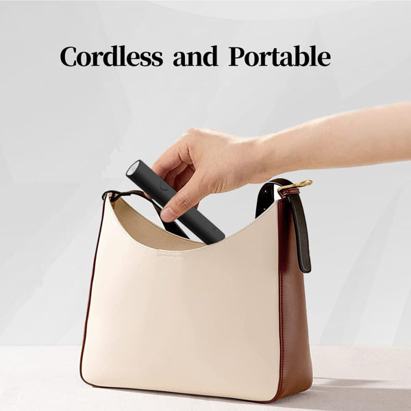 UV For Gel Nails, Mini U V LED Nail Light Handheld, With Bracket, Portable Nail Dryer, Rechargeable USB Wireless, For Fast Drying, Black - Novair-product name