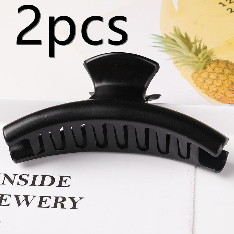 New Claw Clip For Women Tough Colorful Plastic Hair Claws Large Size Hair Clamps Hair Accessories