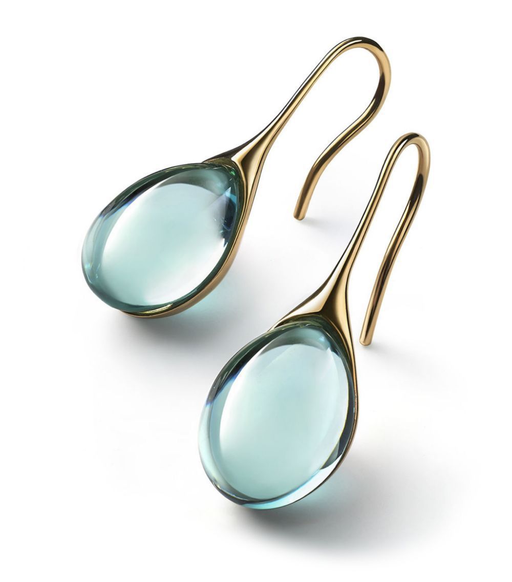 Nine-color Inlaid Cat's Eye Earrings - Novair-product name