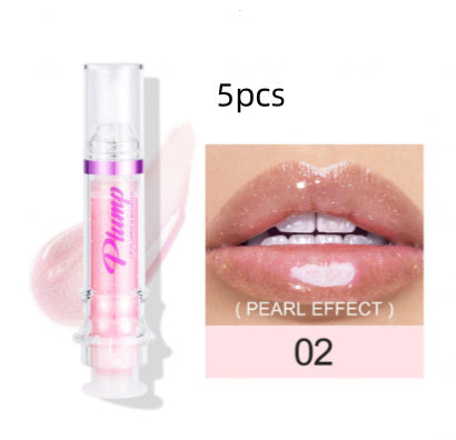 New Tube Lip Rich Lip Color Slightly Spicy Lip Honey Lip Glass Mirror Face Lip Mirror Liquid Lipstick - Novair-product name