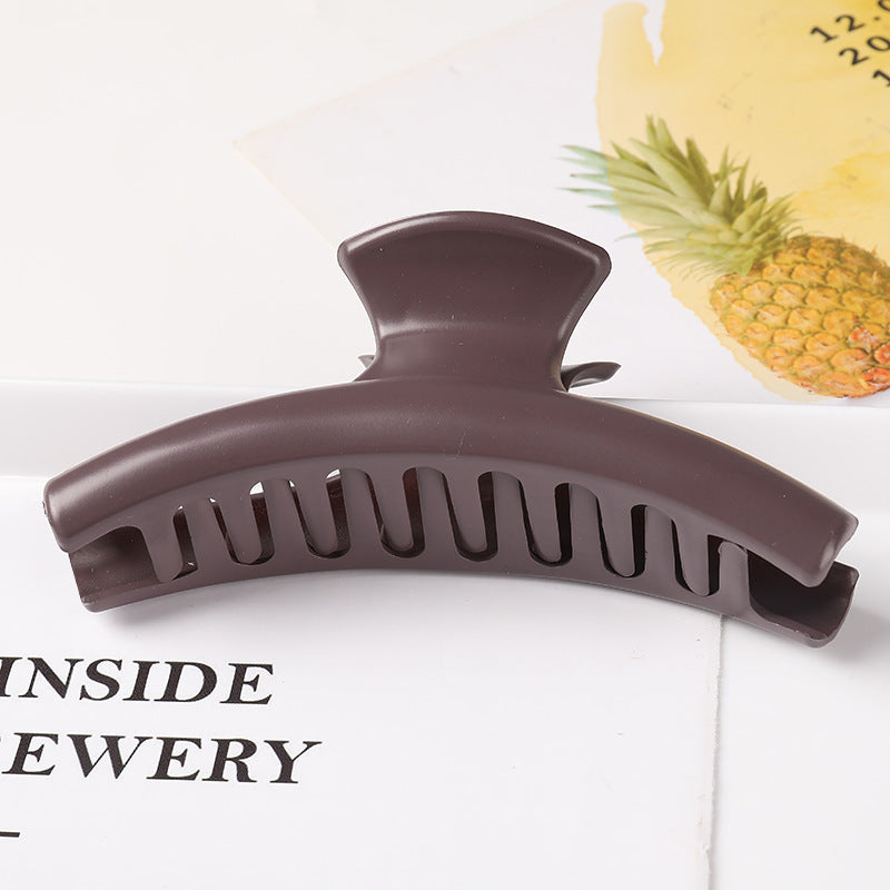 New Claw Clip For Women Tough Colorful Plastic Hair Claws Large Size Hair Clamps Hair Accessories
