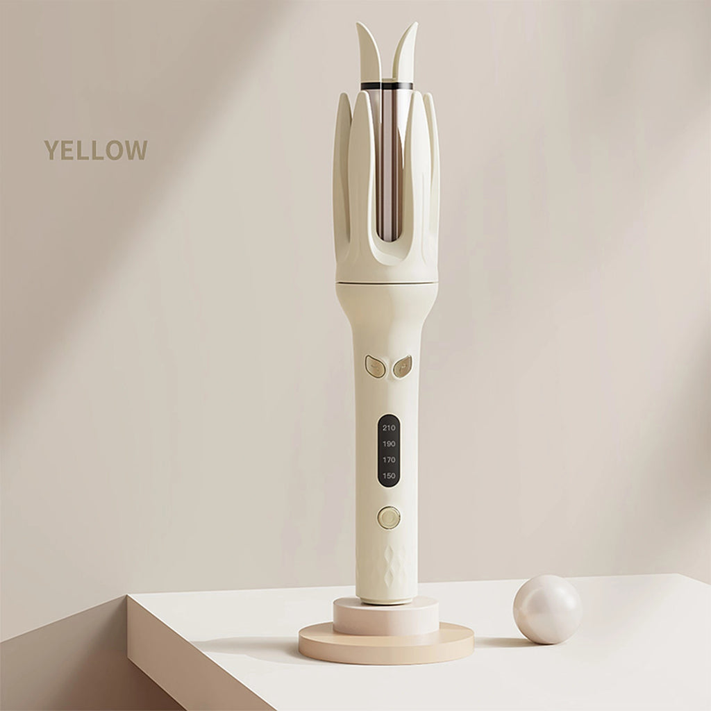 Automatic Hair Curler, 28mm Barrel, 4 Temperature Modes, Negative Ion Generator, Smart Timer And Sensor, Auto Off For Safety - Novair-product name