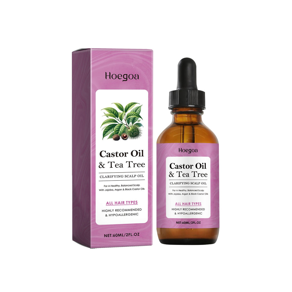 HOEGOA Scalp Treatment Oil Nourishes Hair, Moisturizes And Locks In Moisture, Improves Hair Texture, Reduces Oil Frizz - Novair-product name