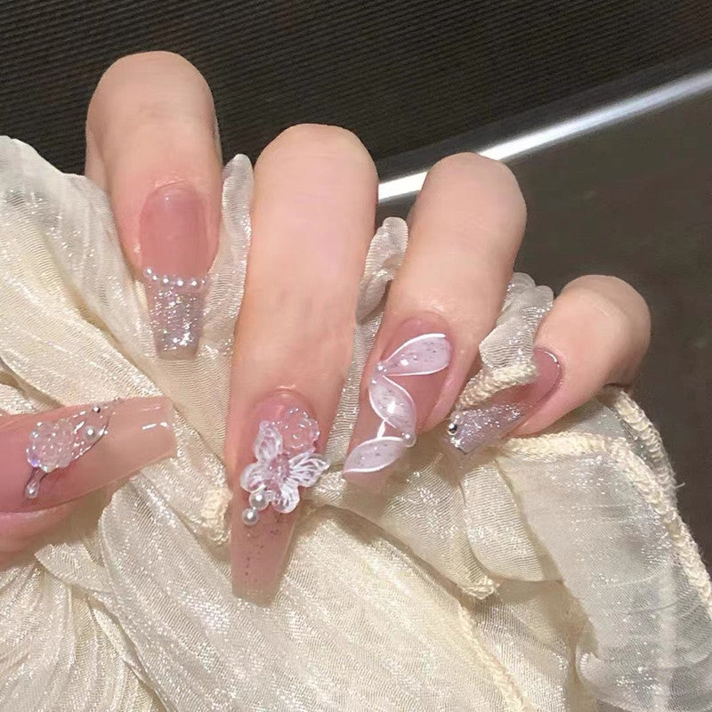Fake Nails Can Take Ancient Camellia Streamers - Novair-product name