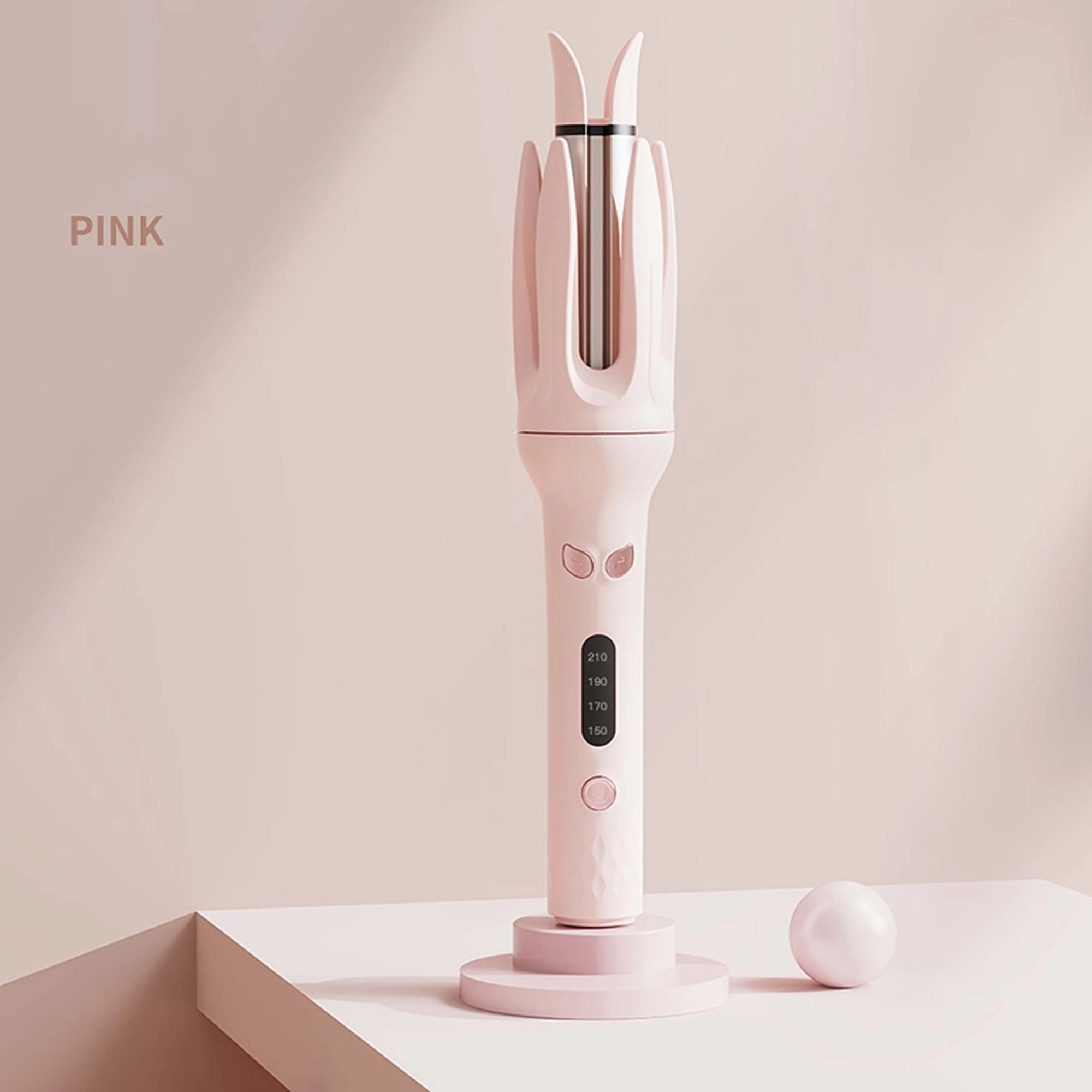 Automatic Hair Curler, 28mm Barrel, 4 Temperature Modes, Negative Ion Generator, Smart Timer And Sensor, Auto Off For Safety - Novair-product name