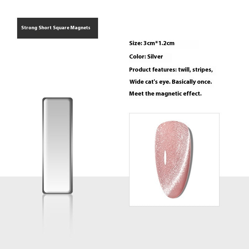 For Nail Beauty Cat's Eye Nail Polish Glue Magnet - Novair-product name