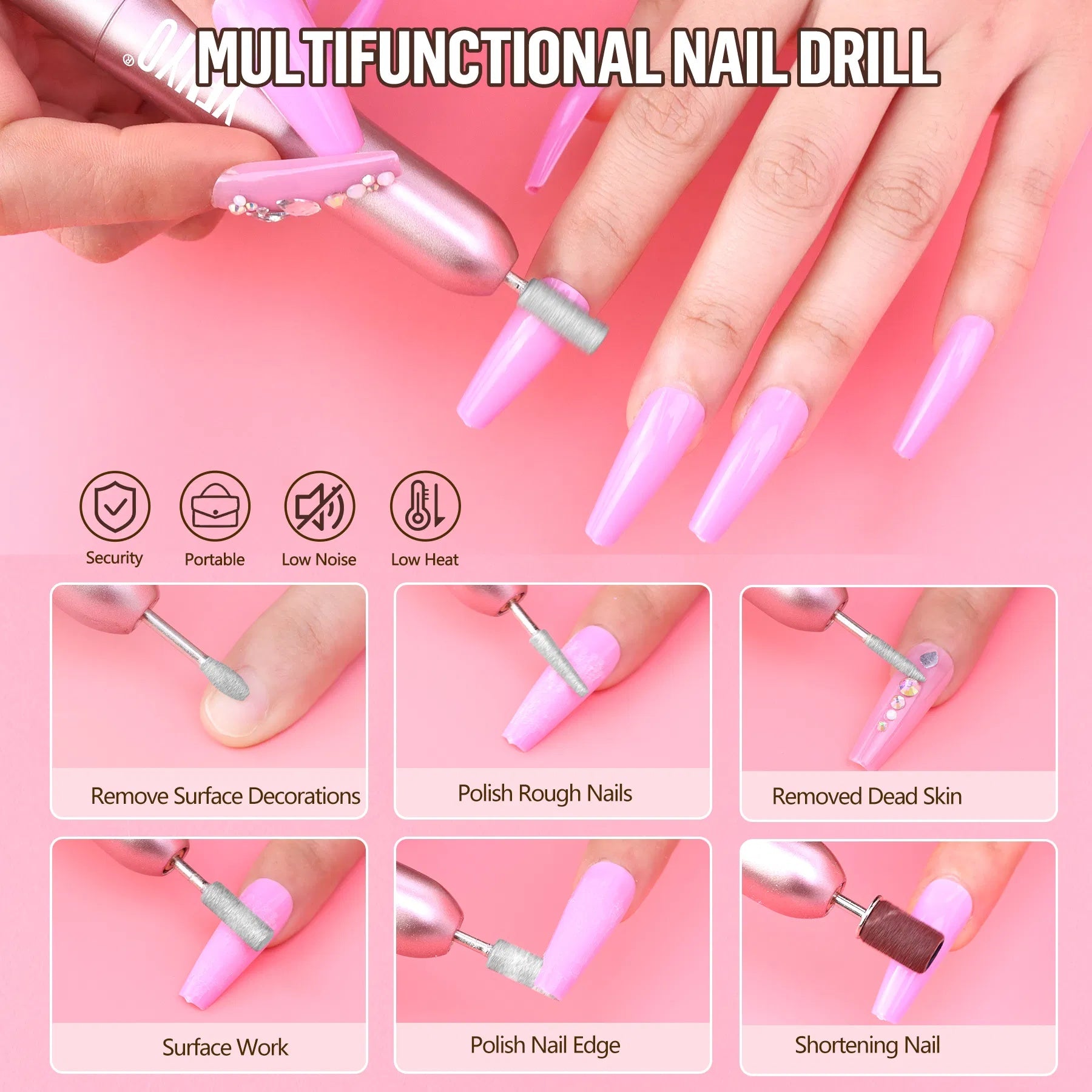 Acrylic Nail Kit Dip Powder Nail Kit Starter, 20 Colors Fast Dry Powder Nail Dipping Kit, With Base & Top Coat Activator Dip Nail Kit For French Nail Art Manicure DIY - Novair-product name