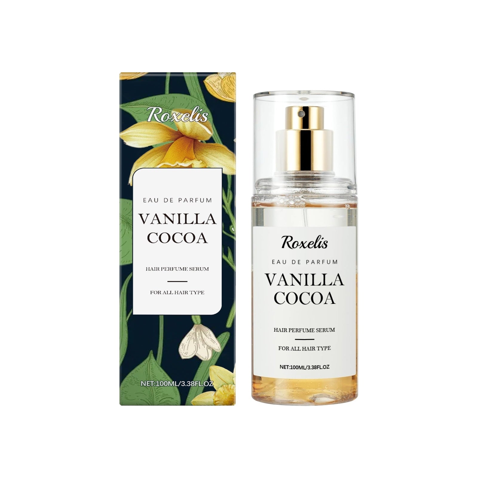 Hair Perfume Serum Vanilla Cocoa - Novair-product name