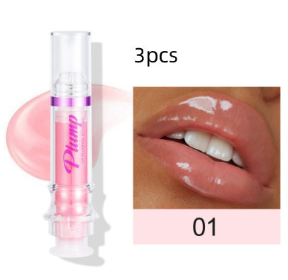 New Tube Lip Rich Lip Color Slightly Spicy Lip Honey Lip Glass Mirror Face Lip Mirror Liquid Lipstick - Novair-product name