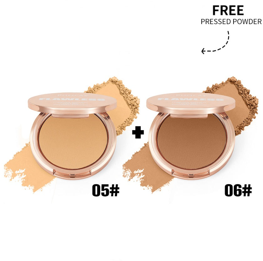 PHOFAY Matte Setting Pressed Powder - Novair-product name