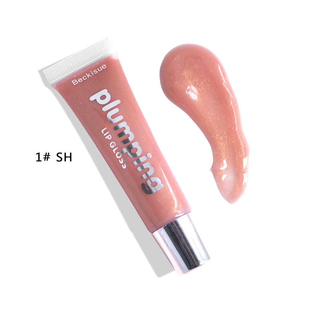 Wet Cherry Gloss Plumping Lip gloss Lip Plumper Makeup Big Lip Gloss Moisturizer Plump Volume Shiny Vitamin E Mineral Oil - Novair-product name
