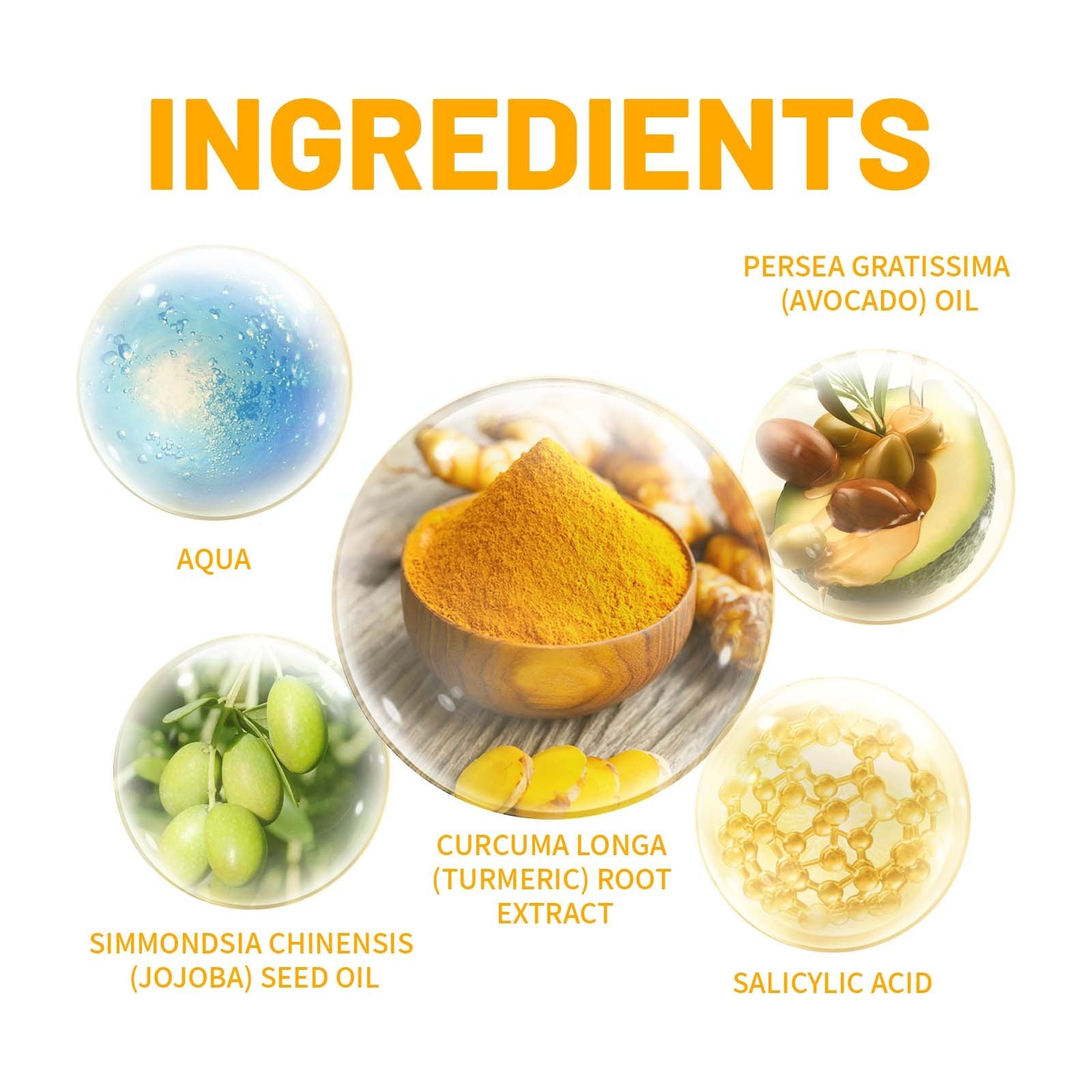 Eelhoe Turmeric Whitening Cleanser Deep Cleansing Face To Remove Makeup Refreshing And Non-Tight Turmeric Cleanser - Novair-product name