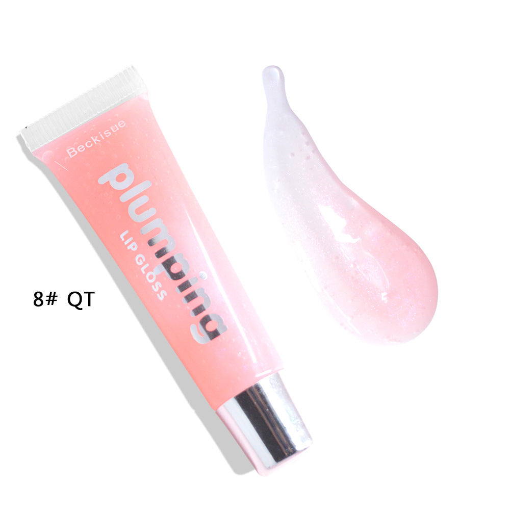 Wet Cherry Gloss Plumping Lip gloss Lip Plumper Makeup Big Lip Gloss Moisturizer Plump Volume Shiny Vitamin E Mineral Oil - Novair-product name