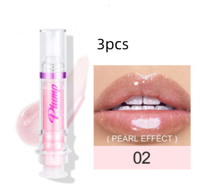 New Tube Lip Rich Lip Color Slightly Spicy Lip Honey Lip Glass Mirror Face Lip Mirror Liquid Lipstick - Novair-product name