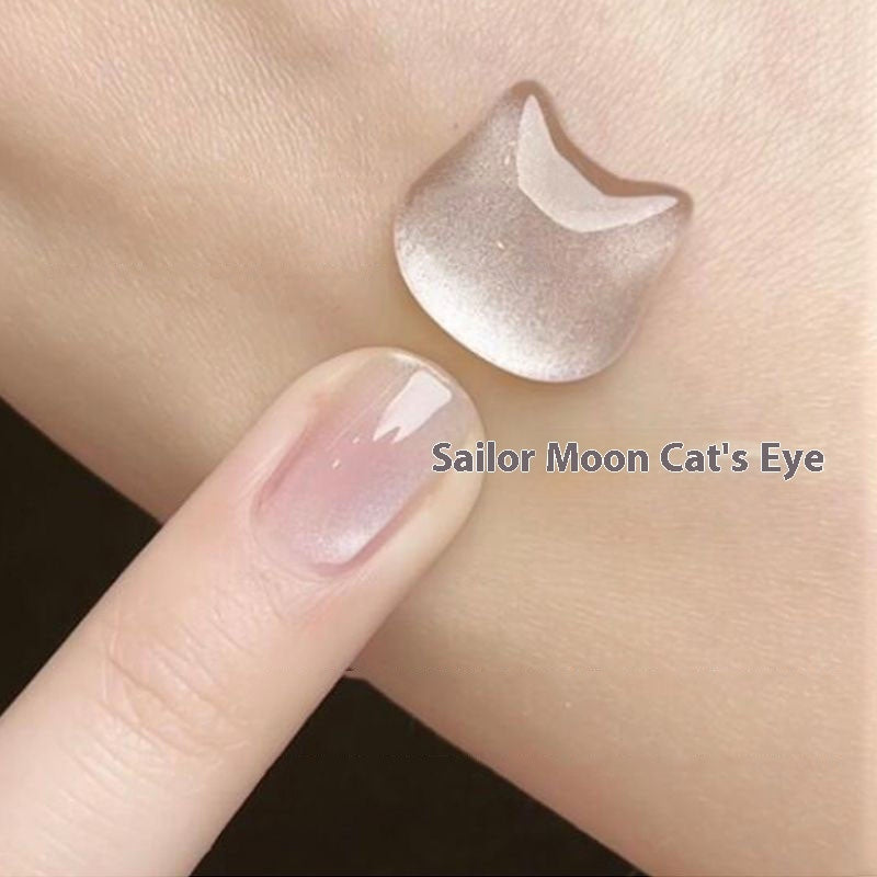 New Micro Glass Bead Crystal Cat's Eye Gel Nail Polish - Novair-product name