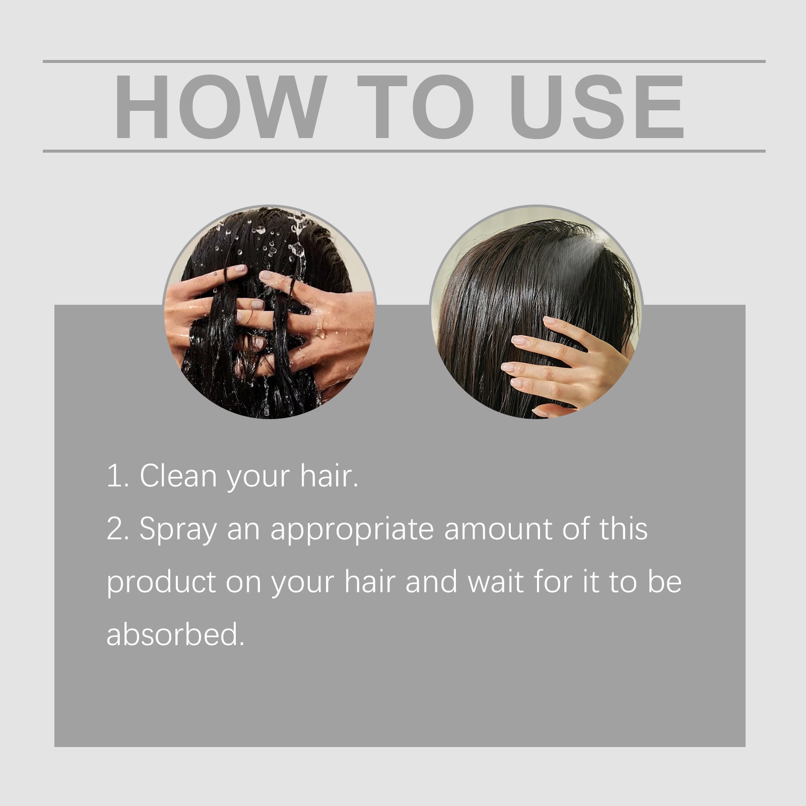 Hoegoa Leave-In Hair Mist Gently Moisturizes, Improves Frizz, Smooths Shine, And Refreshes And Fluffs Hair Mist - Novair-product name