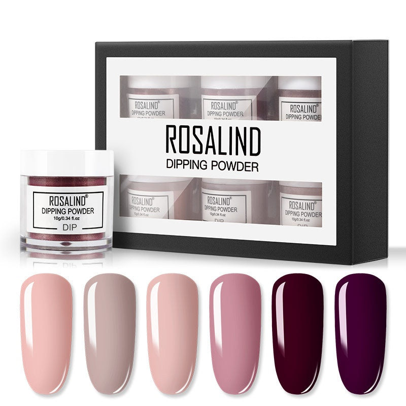 Nail Art Infiltration Powder Set, Baking-free Moisturizing Powder, Nail Glitter - Novair-product name