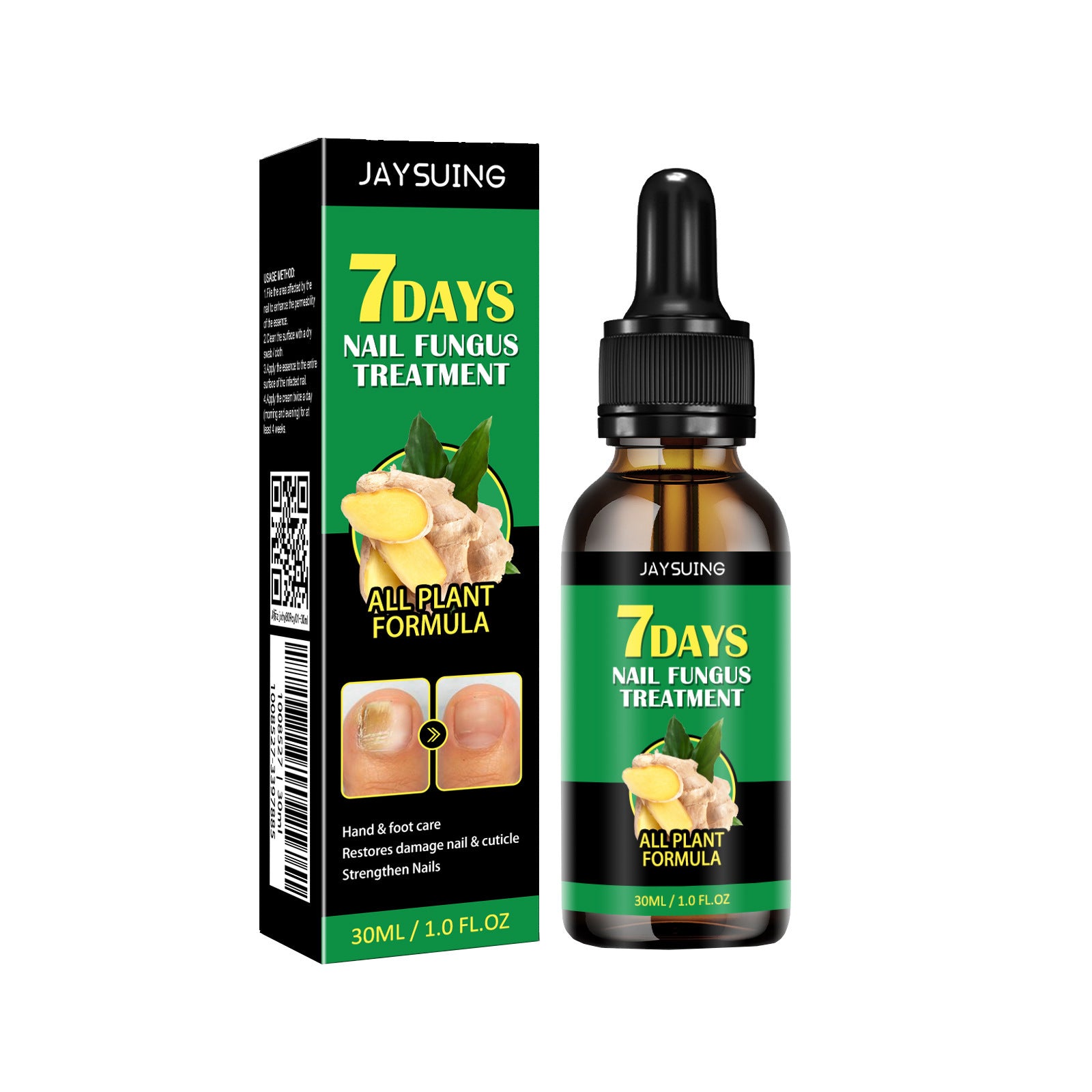 Ginger Nail Care Solution For Soft Nails - Novair-product name