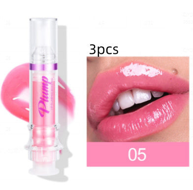 New Tube Lip Rich Lip Color Slightly Spicy Lip Honey Lip Glass Mirror Face Lip Mirror Liquid Lipstick - Novair-product name