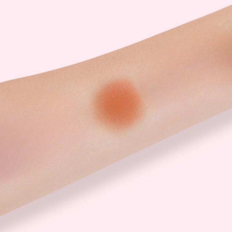 Round Blush Cream For Women's Single-color Nude Makeup, With Long-lasting Color, Natural Matte Finish And Enhanced Complexion - Novair-product name