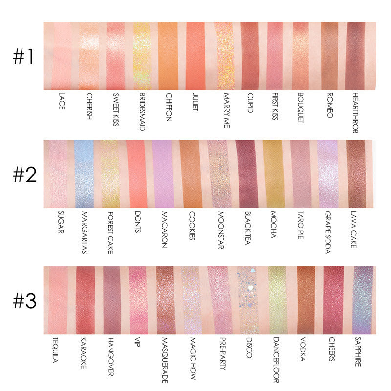Time Eyeshadow Palette 12 Color Eyeshadow - Novair-product name